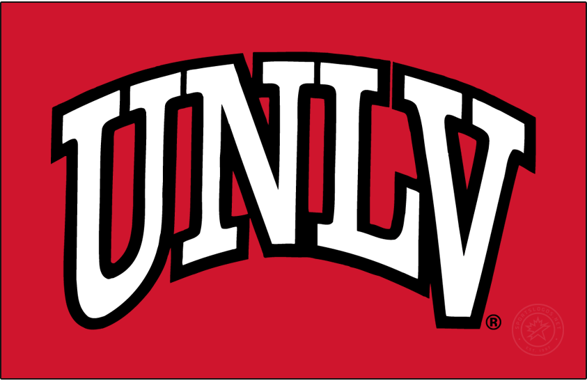 UNLV Rebels 2018-Pres Primary Dark Logo v2 iron on transfers for T-shirts